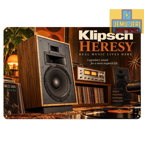 Klipsch heresy insegna poster - insegna,